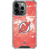 NHL New Jersey Devils Frozen iPhone 16 Pro Clear Case